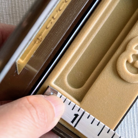 Vintage 1970s Authentic Gucci Accessory Collection Lighter Packaging & Box ONLY - Picture 13 of 14